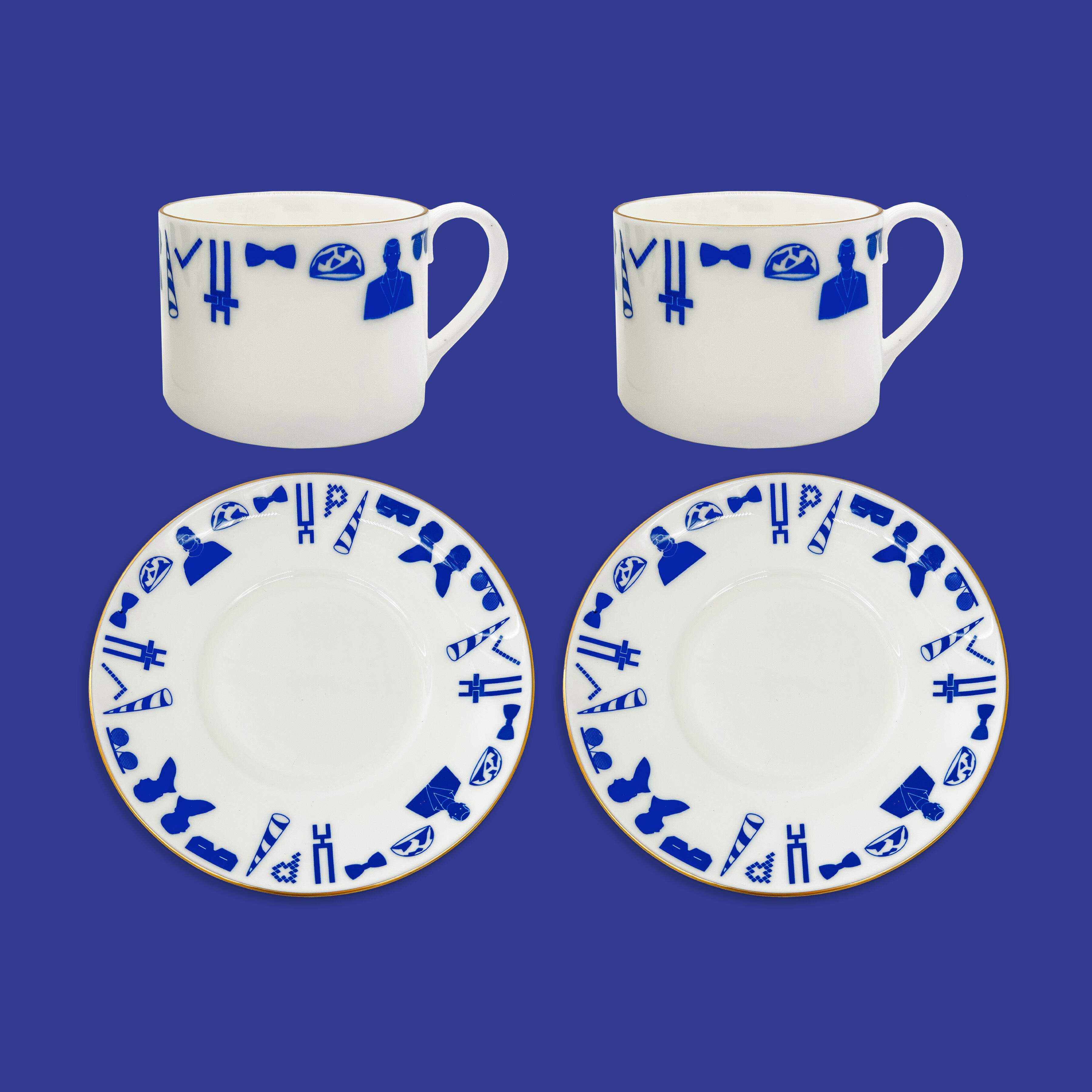 Since 1984 Cup Saucer Set Pet Shop Boys